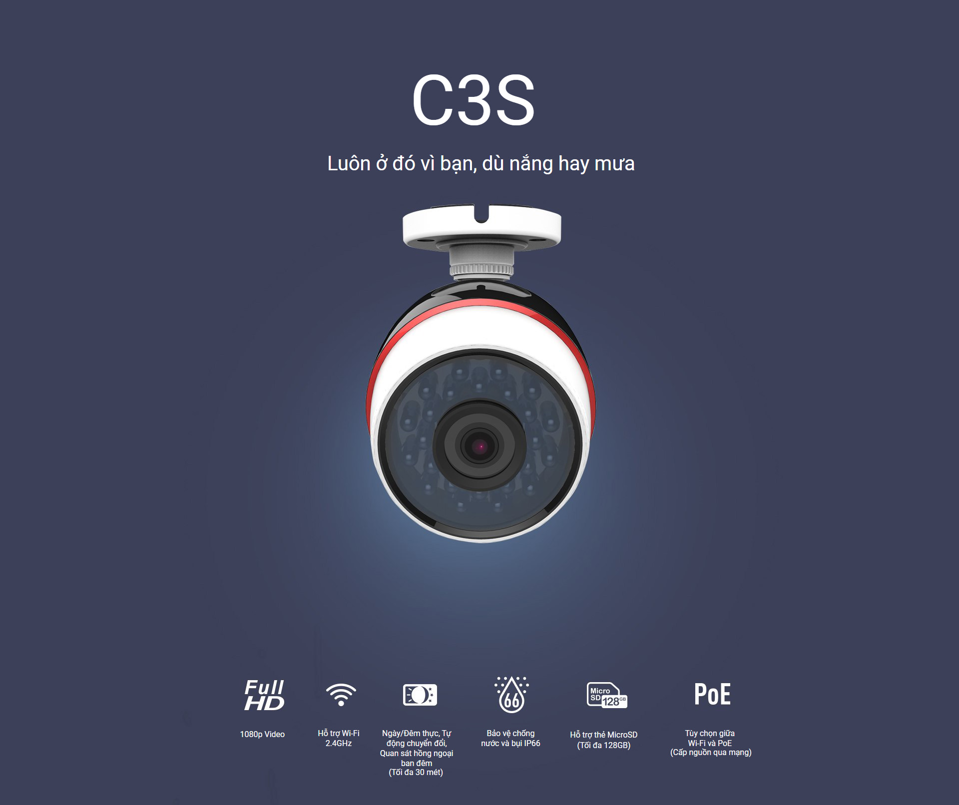 Camera Wifi EZVIZ C3S 3 camera%20c3s%203