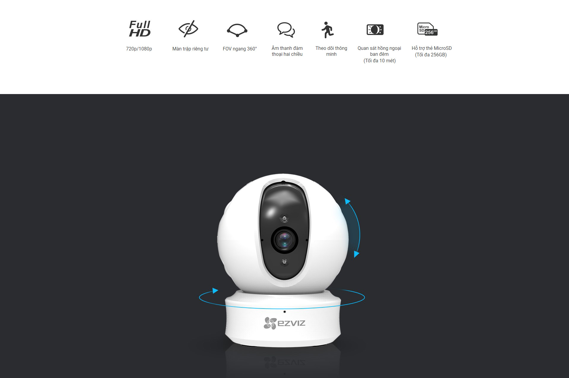 Camera Wifi EZVIZ C6C 4 camera%20c1c%205