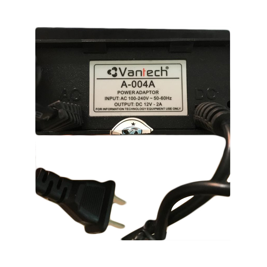 Nguồn camera Vantech PSA-01S/12V-2A 5 nguon vantech psa 01s 12v 2a 3