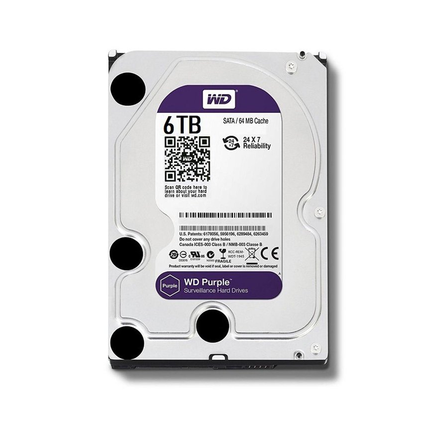 ổ cứng HDD Western Purple 6TB