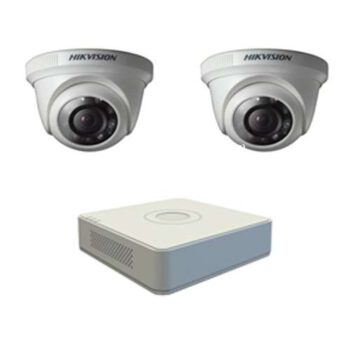 Bộ 2 camera + đầu ghi 4 kênh