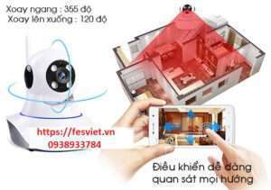 camera ip yoosee wifi xoay 360 do