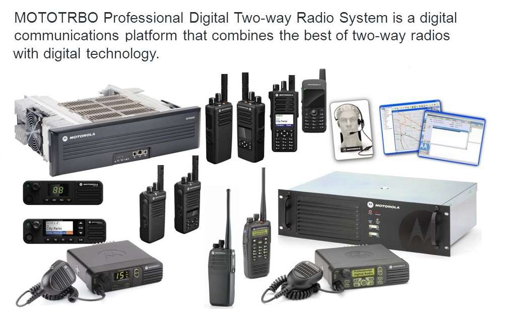 Các loại bộ đàm digital