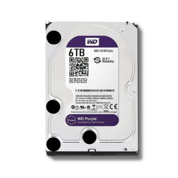 Ổ cứng HDD Western Purple 6TB SATA 3 64MB Cache