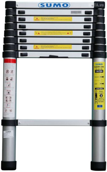 Thang nhôm rút đơn Sumo ADT308B