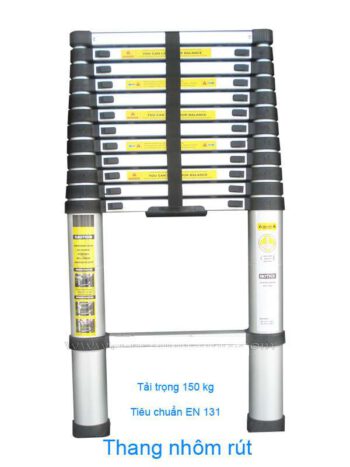 Thang nhôm rút gọn Nikita NKT-R38