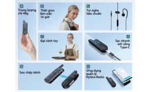 Bộ Đàm Hytera HYT-S10 Mini – Nhỏ Gọn, Nhẹ 48g, Pin 16 Giờ, Liên Lạc Hiệu Quả 4 S1 mini 2
